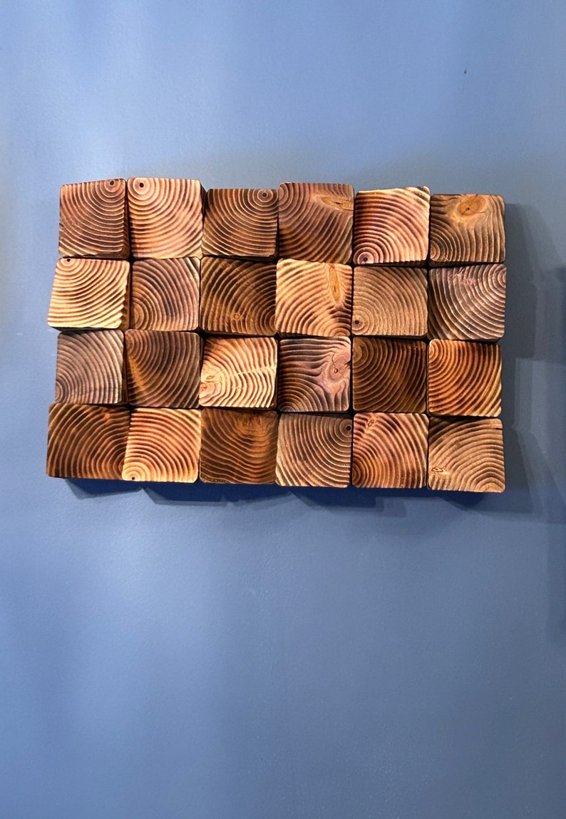 Wood Wall Art Wood Sound Diffuser Etsy