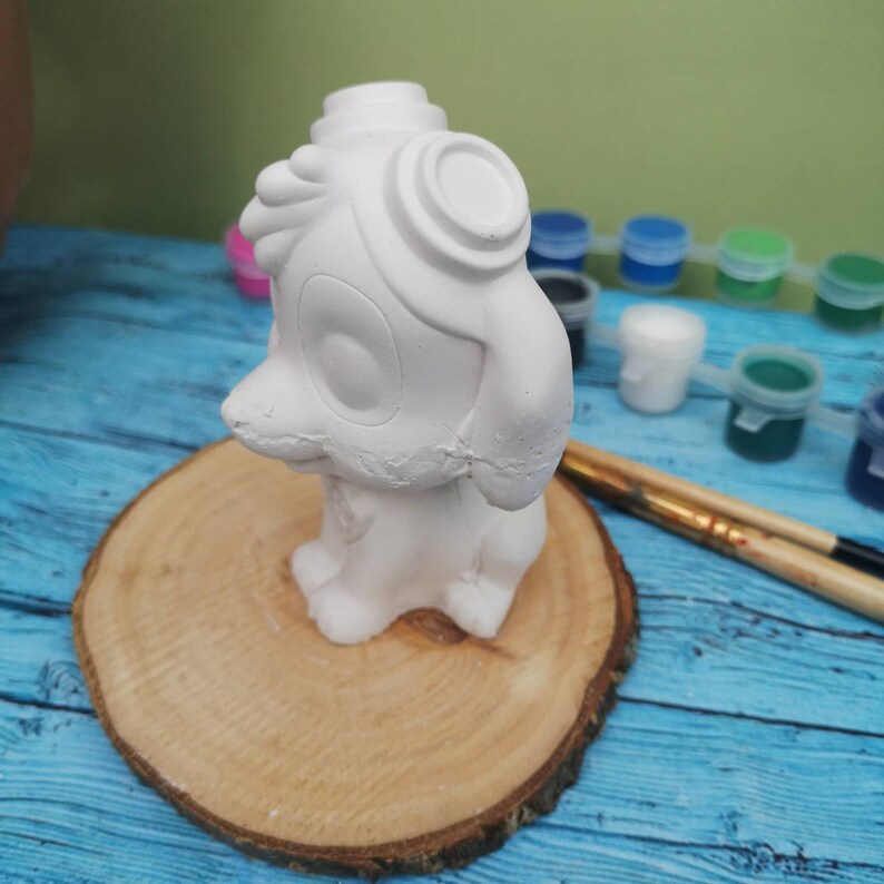 DIY Kit Ceramic Bisque Ready to Paint animals and cartoon Etsy