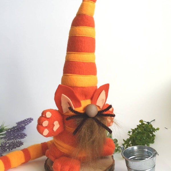 Gnome Cat Etsy