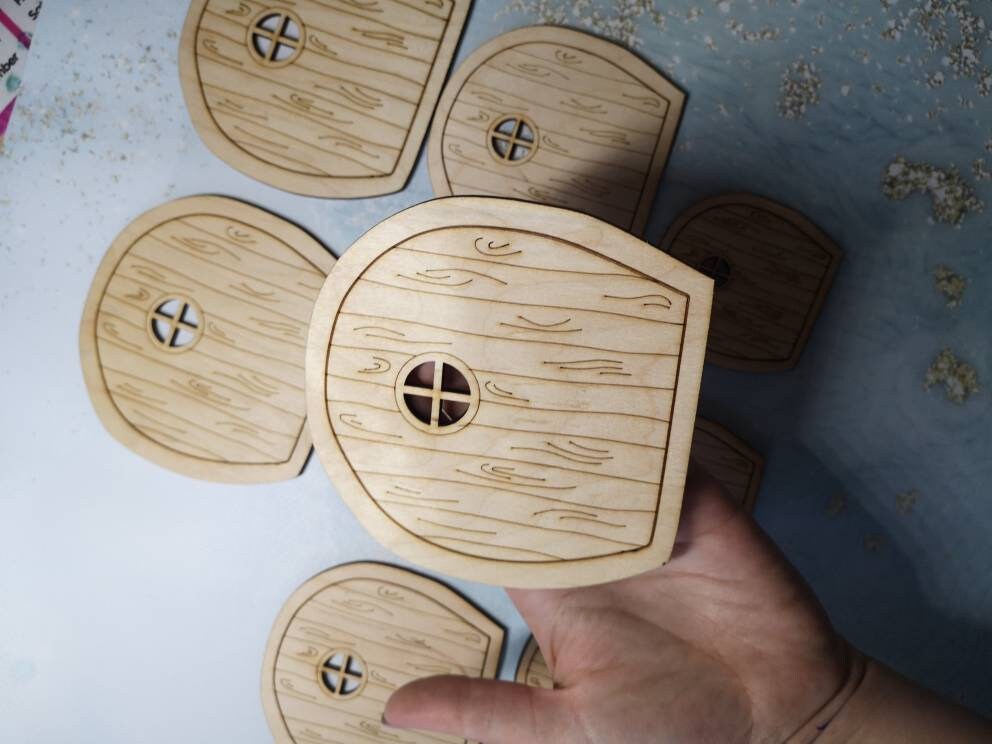 Puerta de hadas puerta mágica puertas de elfo puertas de la | Etsy