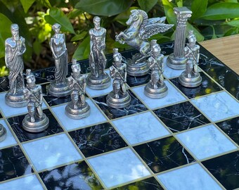 Antochia Crafts 11 Inches Custom Chess Set - Personalized Chess Set - Gift  Idea for Son, Husband, Father and Anyone for Birthday, Anniversary and Any