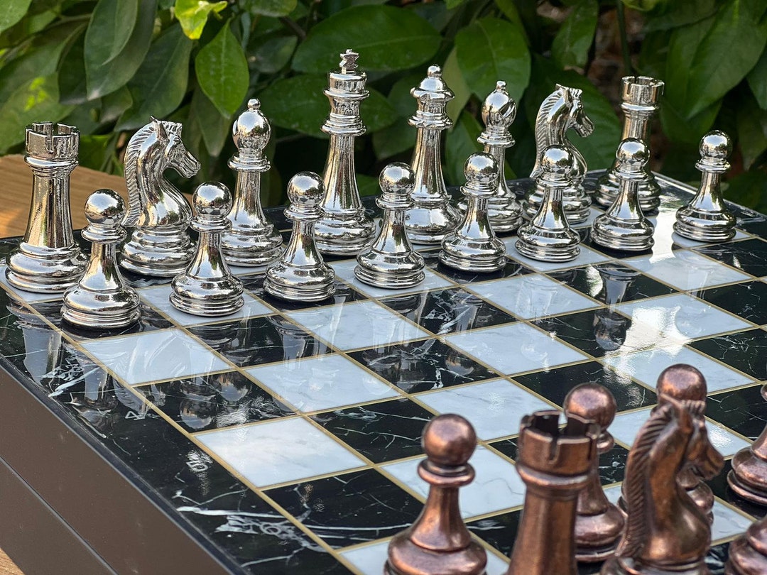 Signed Chess Set Customizable Chess Sets - 21th Birthday Gift for Him - Personalized ...