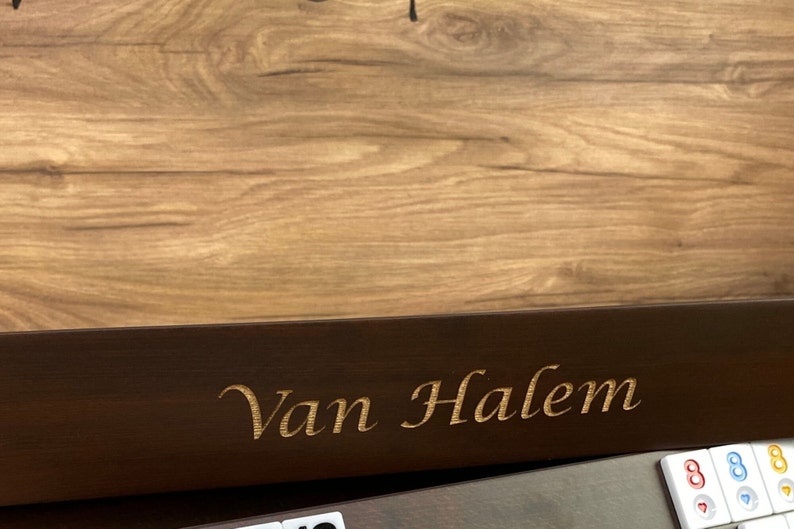 VIP Custom Rummikub Set - 4 Players Straight Rummikub Set - Custom Gift ...