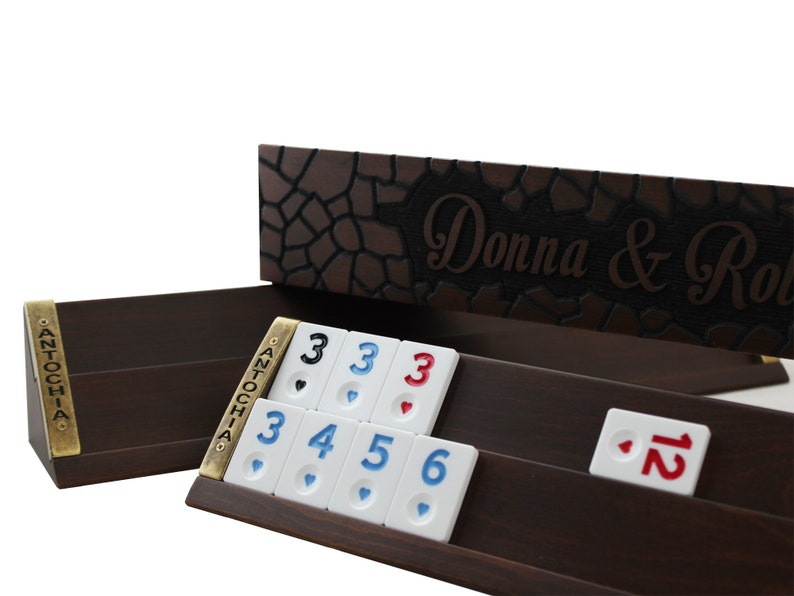 Rummy Board Game Set Custom Rummicube Personalized Gift | Etsy