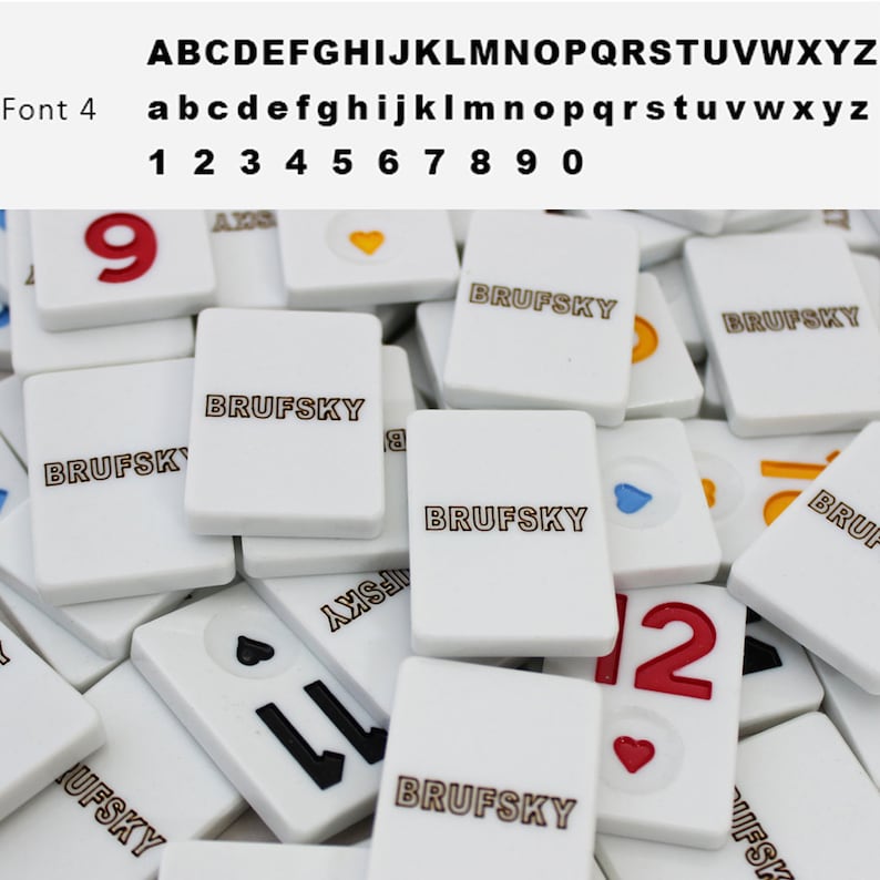 Custom Rummikub Tiles Personalized Rummikub Tile Rummy - Etsy