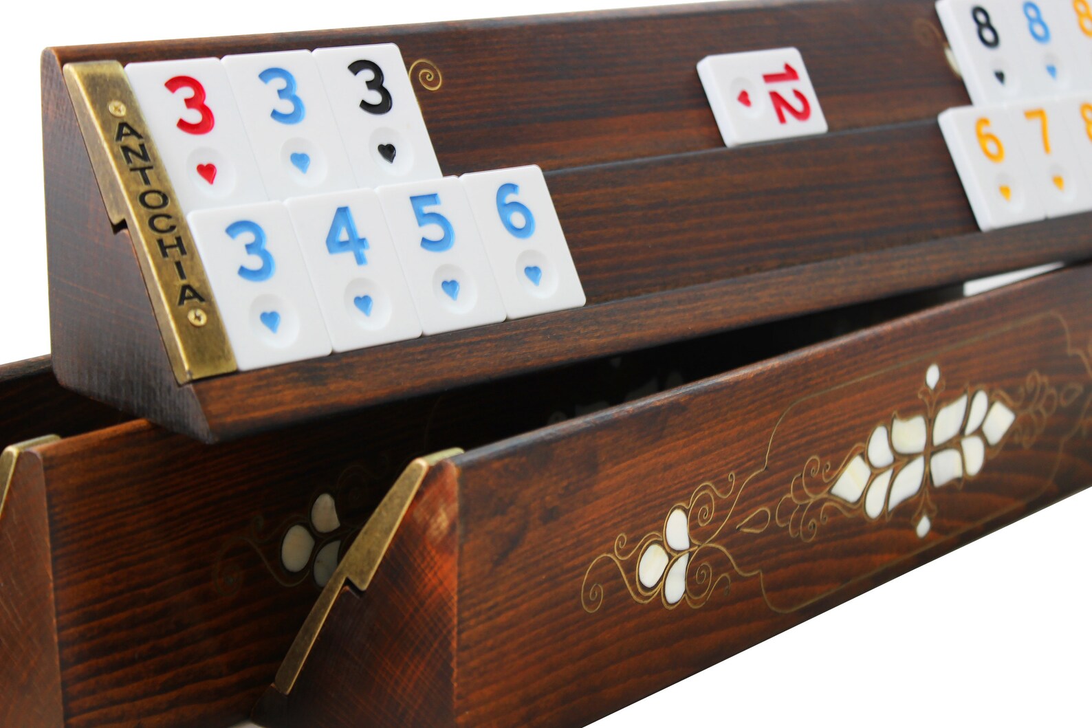 Rummy Deluxe Edition Rummy Game Rummy Wooden Racks Mother | Etsy