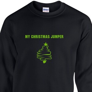 Mein Weihnachtspullover: Unisex Baumwoll-Weihnachtspullover