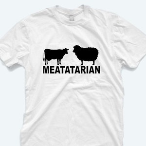Meatatarian T-Shirt: Funny Meat Lover Graphic Tee