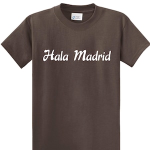 Hala Madrid, Real Madrid, Unisex Shirts, La Liga, Real Madrid Fan, Football shirt, Football fan shirt, Christmas Gift, birthday Gift, Eid