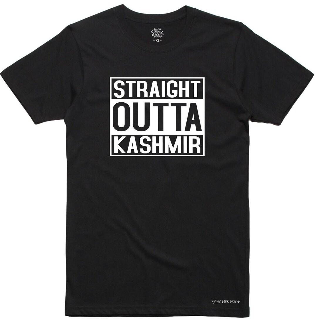 Kashmir Shirt Kashmir T shirt Unisex Shirts Straight Outta Kashmir Eid Gift Christmas Gift Birthday Gift Free Kashmir Jammu Kashmir Etsy UK