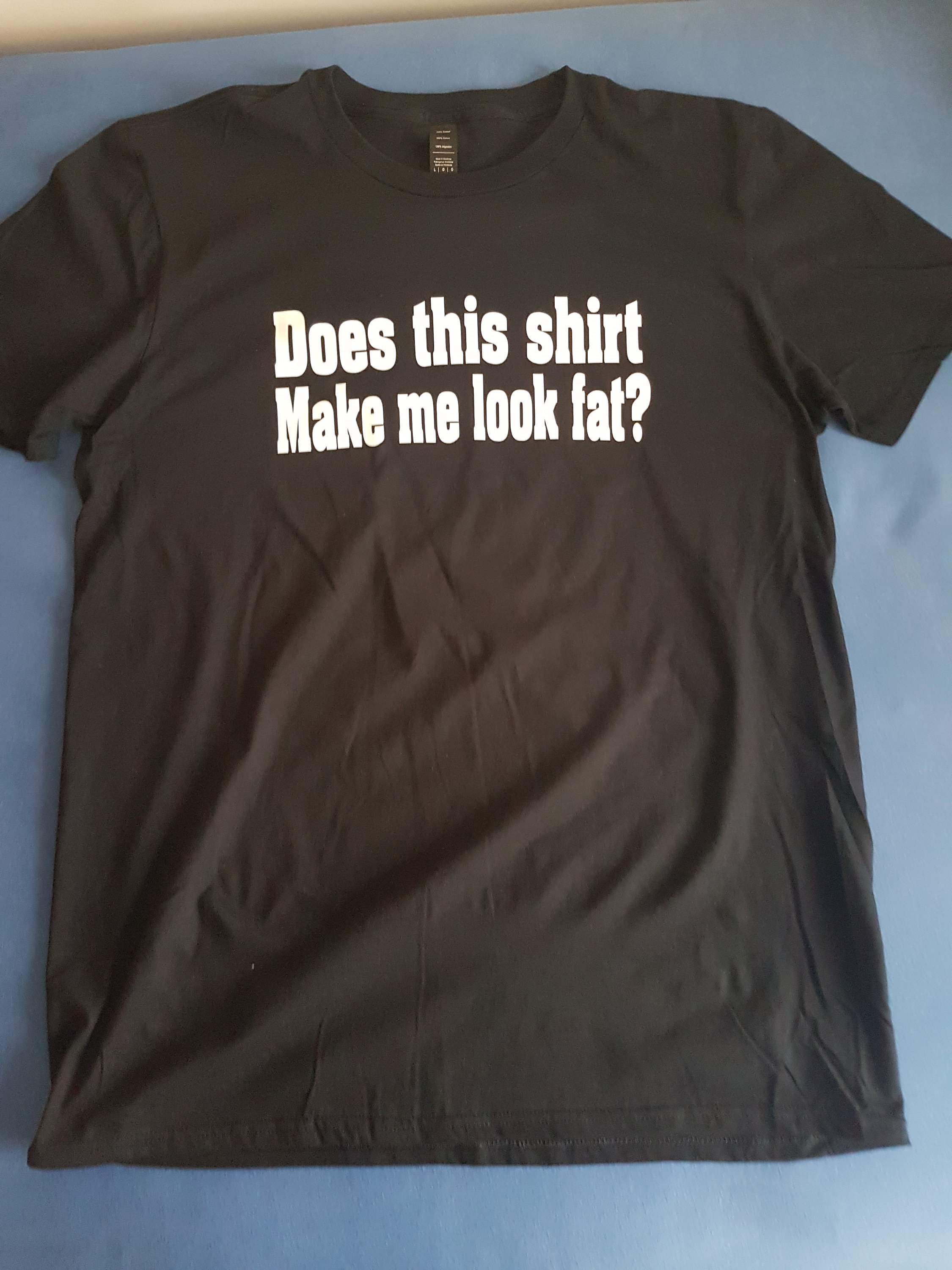 Does This Shirt Make Me Look Fat Funny Fatboy Shirt Unisex Etsy