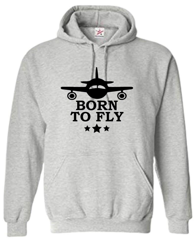 Pilot Shirt Pilot Hoodie Pilot Sweater Born to Fly Etsy