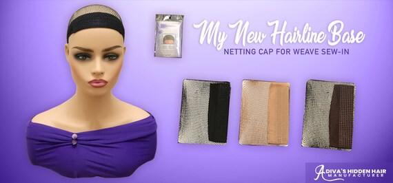 My New Hairline Base Net Weave Cap Etsy