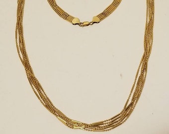 14K Gold Filled 2 Strand Donut Divider Spacer 6mm 1pc