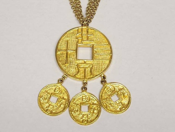 Kenneth Jay Lane Jewelry Vintage Gold 
