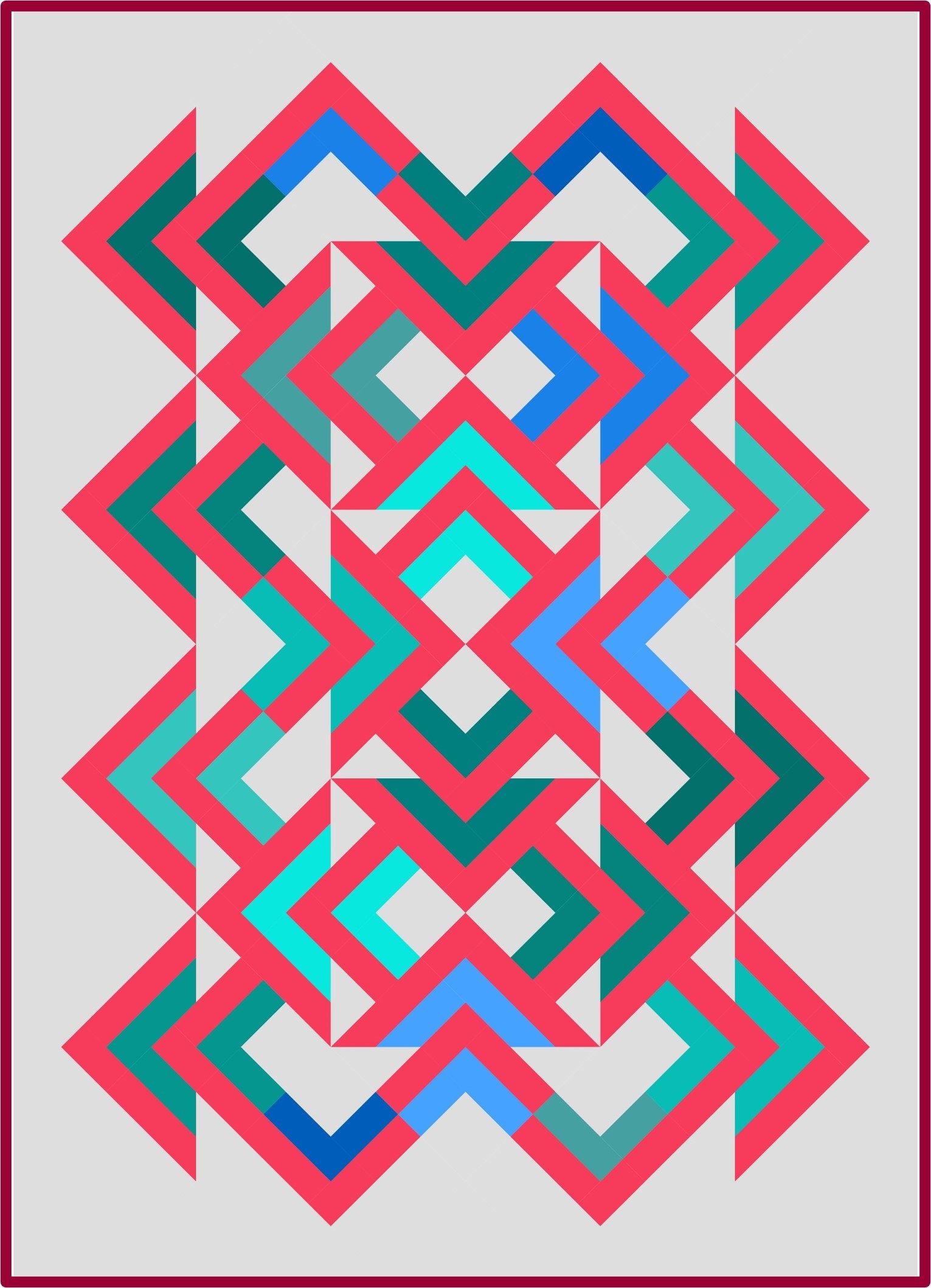 Nested Quilt Pattern Nested Cabins - Digital PDF Jelly Roll Quilt Pattern by Storied Quilts ...