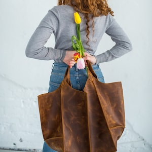 Ledertasche Ledertasche Ledertasche Große Ledertasche Lederhandtasche Damen Ledertasche Große Reißverschlusstasche Verkauf Reise Ledertasche