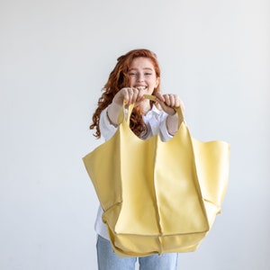 Weiche Leder slouchy Hobo Tasche | Tasche aus dickem Leder mit Ripsband | Leder Hobo Tasche | Personalisierte Ledertasche | Slouchy übergroße Umhängetasche