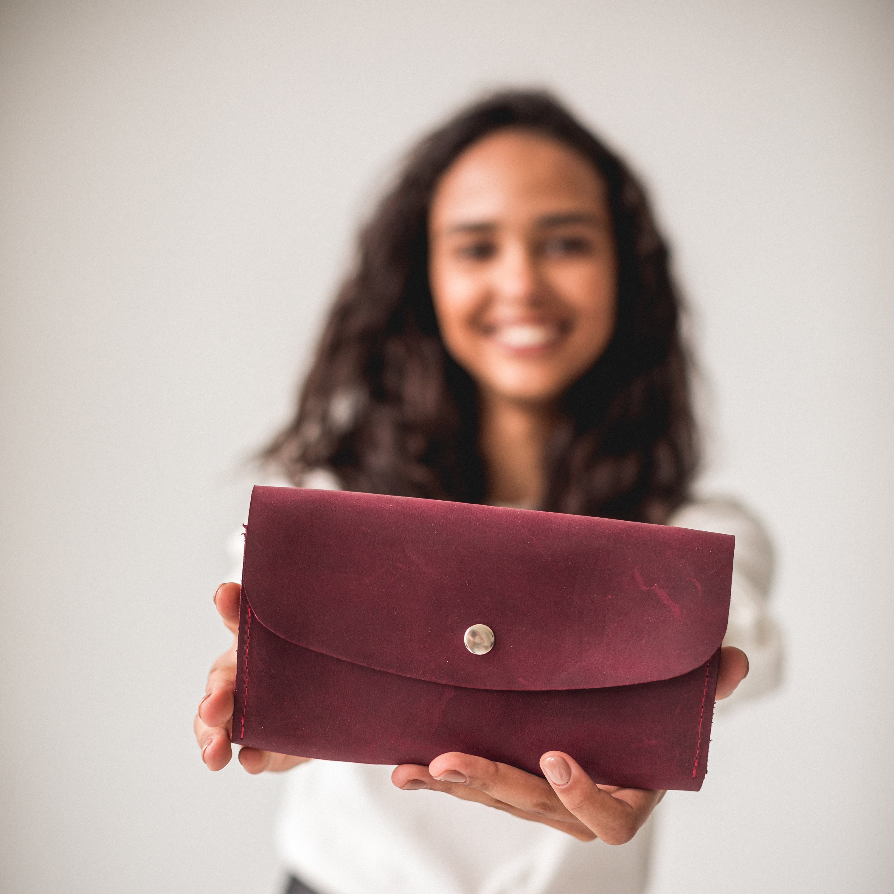 Personalization Leather Wallet Leather Women Wallet | Etsy