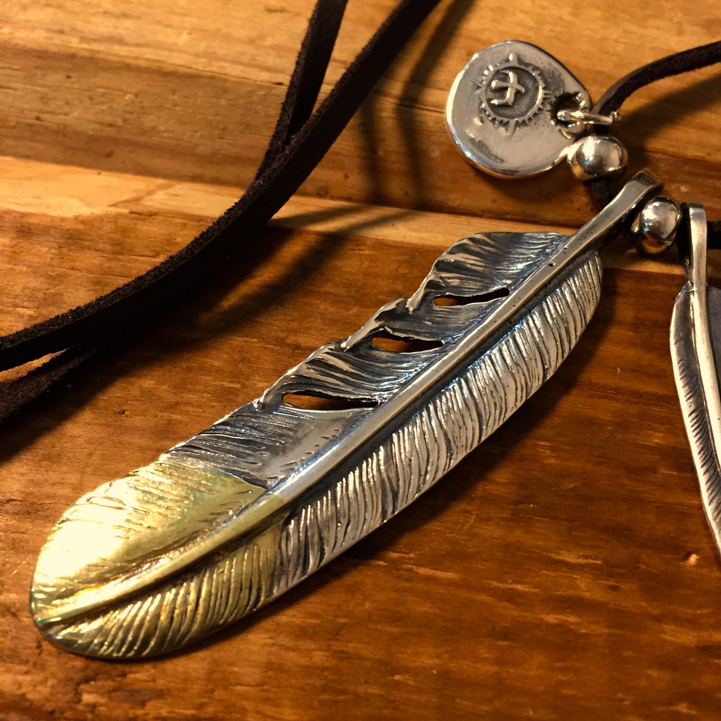 Hozho feather まとめ売り　silver925 インディアン　バラ可 Hozho feather まとめ売り silver925 インディアン バラ可