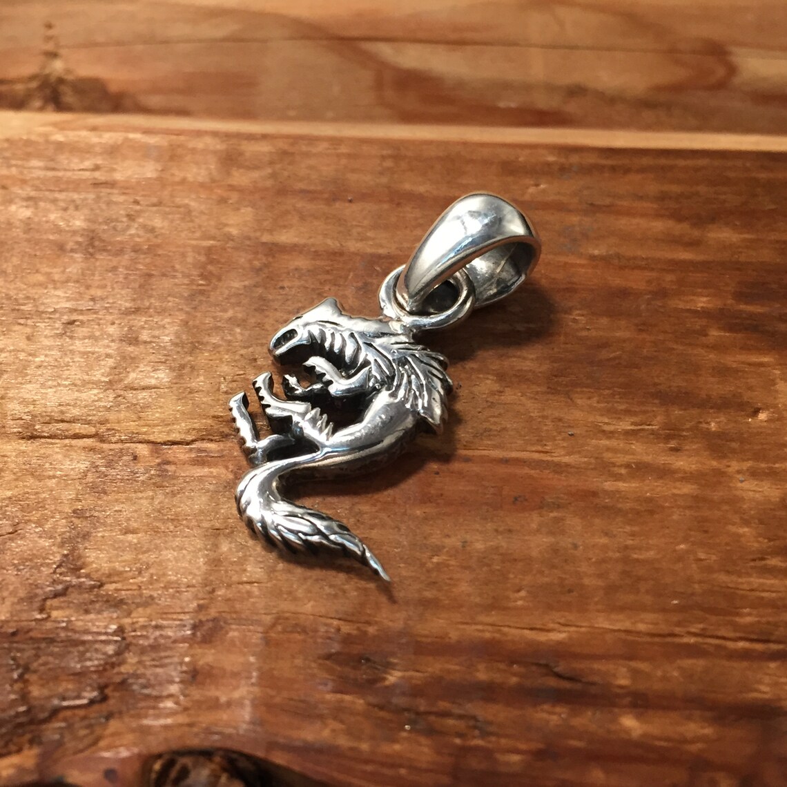 14x24mm Retro 925 Solid Silver Animal Pendant Charm DIY Etsy