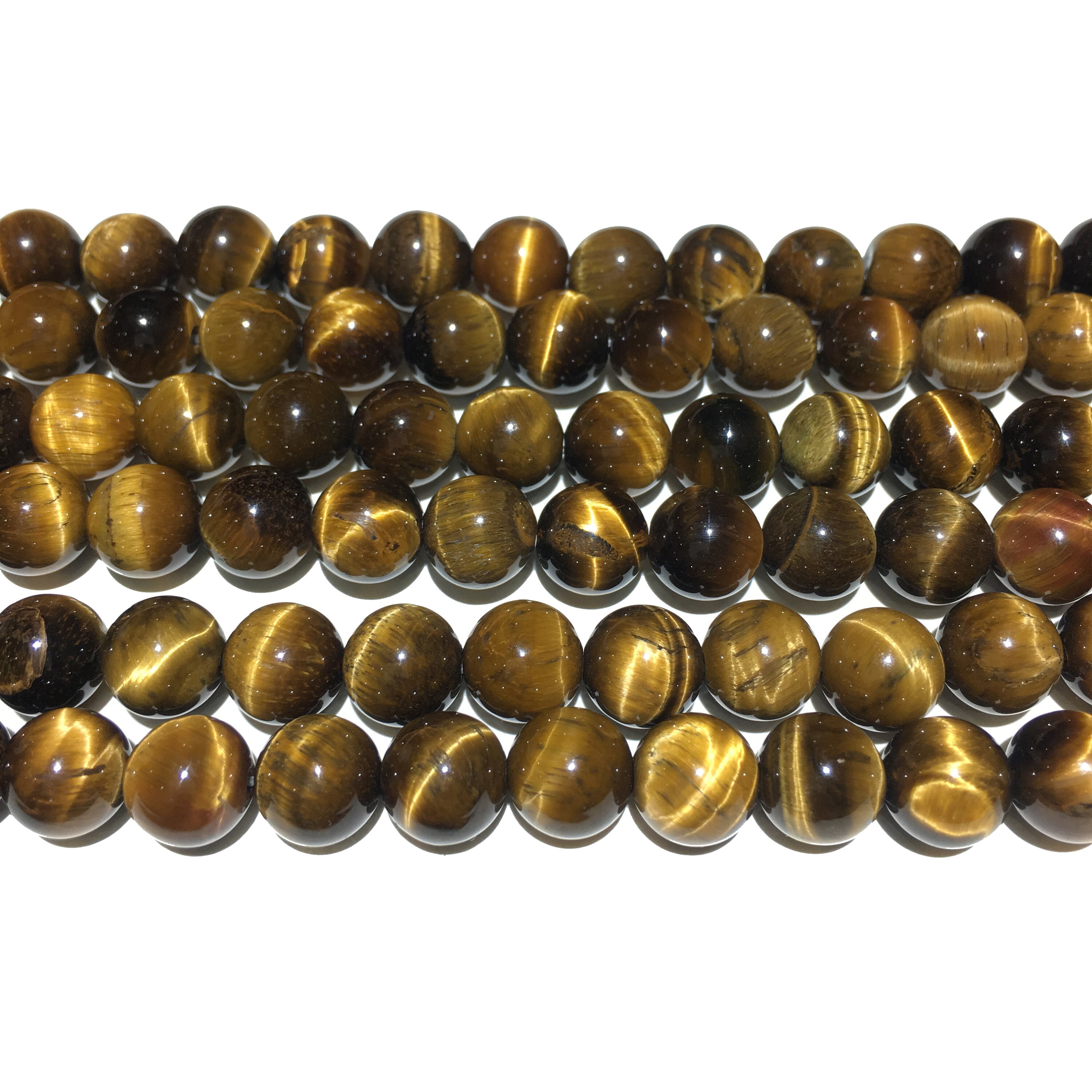 Natural AAA Grade Dream Lace Blue Tiger's Eye Gold Beads For Jewelry Making  15