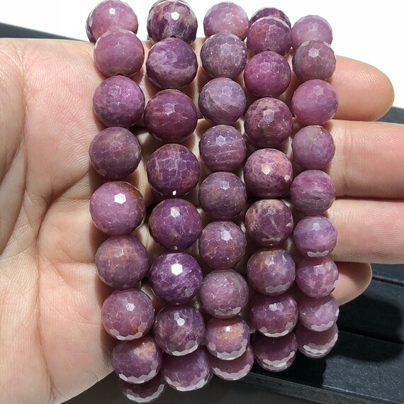 Perline in Pietra Naturale all'Ingrosso, Piccole Perline Sfaccettate da 3mm per Creazione di Gioielli e Collane, Disponibili in 2mm, 2.5mm, 4mm