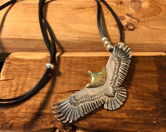 アクセサリー SILVER EAGLE
ASTATIC Japan Takahashi Goro Silver Eagle Necklace Eagle 30x70mm