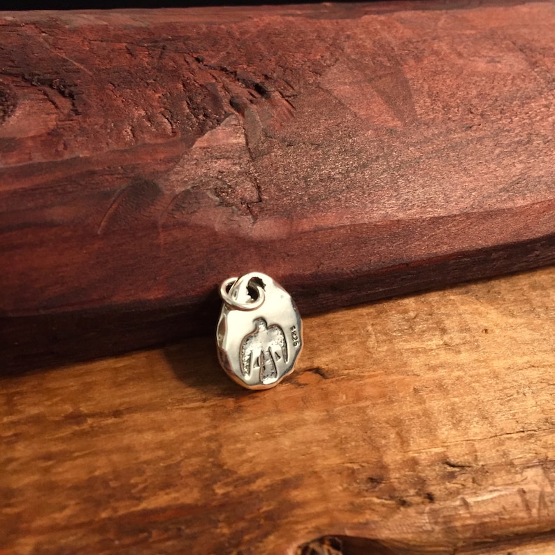 K&ouml;nnte beinhalten: Silberner Anh&auml;nger mit Vogelmotiv. Der Anh&auml;nger ist oval geformt und hat eine strukturierte Oberfl&auml;che. Auf der R&uuml;ckseite des Anh&auml;ngers ist die Nummer "925" eingepr&auml;gt.