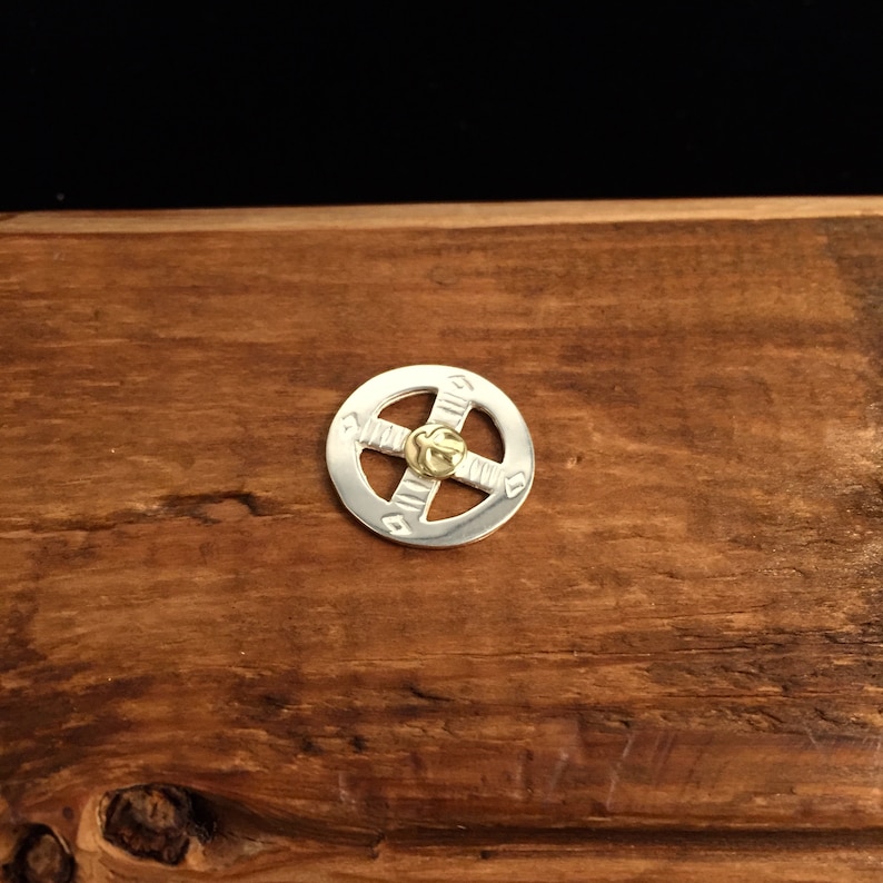 17mm Wheel Japan Takahashi Goro Feather Bird Sterling 925 Silver Feather DIY Jewelry Marking Design for Necklace Earring Fashion Pendant image 4