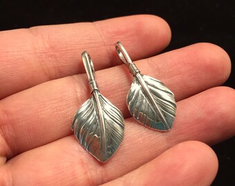 13x33mm Japan Takahashi Goro Feather Retro Sterling 925