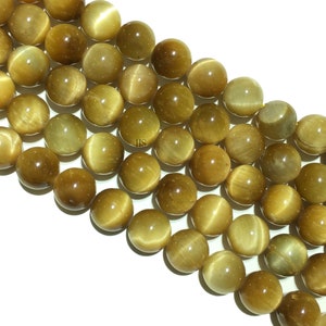 Tigers Eye Earrings Blue Tiger Eye Gemstone Beads – Grade AA Round Loose Beads, 6mm/8mm/10mm/12mm Sizes For Jewelry Making Bluetiger Eye Necklace - Foto 4