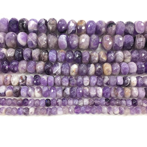 Collana Corta Ametista E Ag 925, Sfere Sfaccettate 10mm - Collane Corte A Sfere - Collane A - Foto 8