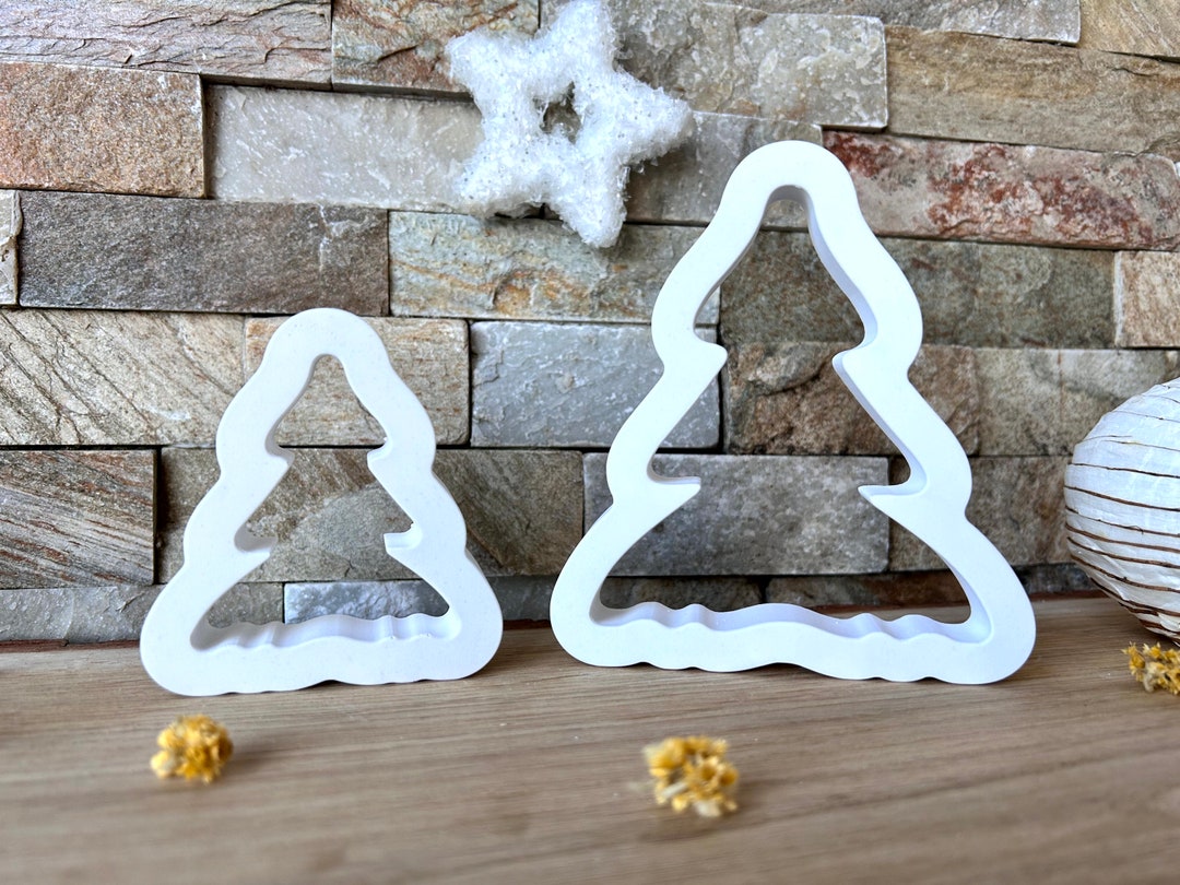 Skeadex Silikonformen Weihnachtsbaum - 2er Set Gießformen Für Gips Harz