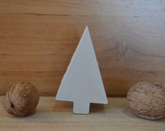 Silicone mould - mini fir tree - H/W/D 7 cm x 4 cm x 3 cm
