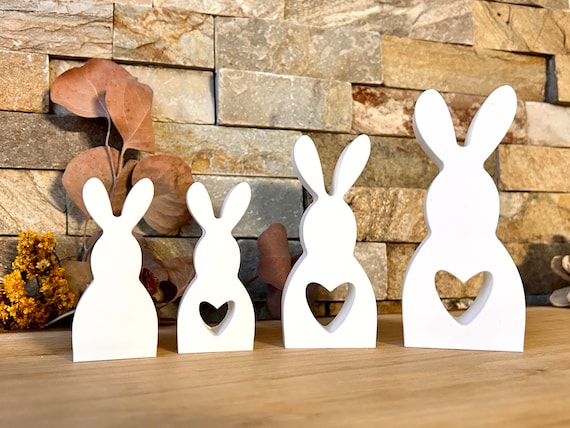 Silikon Gießform Hase, ø 5,2cm, Höhe 12cm, Box 1 Stück