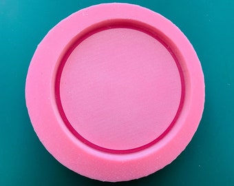 Moule En Silicone Rond Pour Plateau Résine – Diamètre 17.2 Cm, Bord Relevé | Pour Dessous De Verre, Plateau Fruits DIY - 6