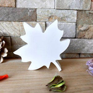 Silikon - Giessform - Blatt -
