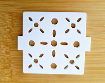 Silikon – Gießform – Geschenkdosen-Deckel Spitzenzauber -