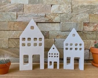 Silikon - Giessform - Lichthäuser spitz -