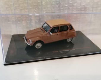 Miniature Citroën DS 1/32 Minialuxe - Plancher En Tôle, Occasion Complète Sans Boîte