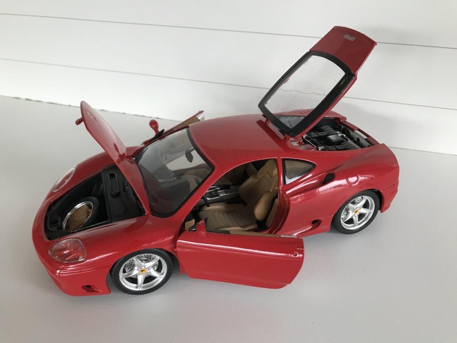 21.フェラーリ 360 1999 ブラーゴ BBurago - Ferrari 360 Modena