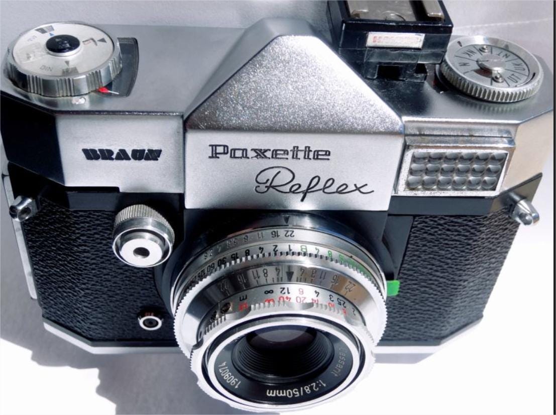 希少 美品 Braun Colorette レンジファインダーカメラ Braun paxette camera - Etsy 日本