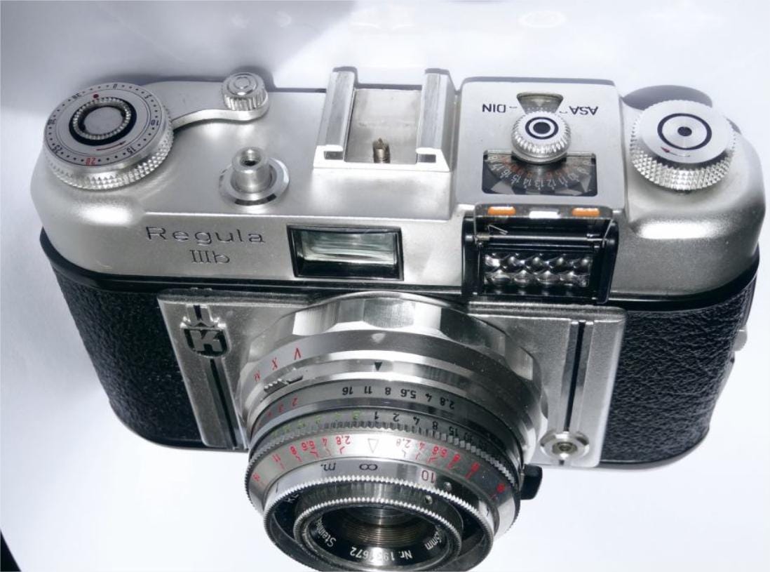 King Regula IIIB (1956-1959) - Analog Vintage Camera - With Cassar