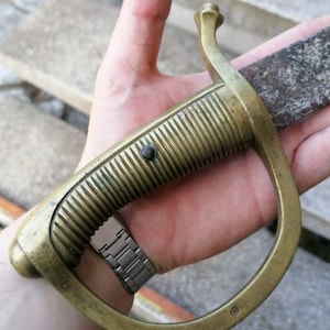 Antique Cavalry Officer Sword/Sabre - Early 19th cent. - Old Historical Sword - Length 71cm - Rare Collectible Sword
