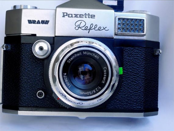 Braun Paxette Reflex Ib (1958-1963) - Analog Vintage Camera - With