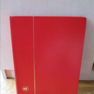 Colección de sellos postales antiguos de Suiza de los años 1950 a 1990 Álbum de tapa blanda Libro grande y raro Organizaciones internacionales