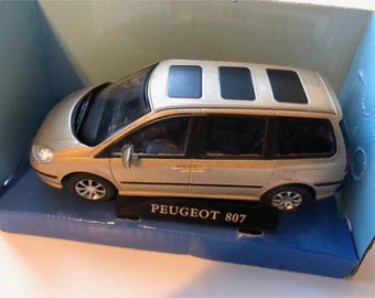 Norev Peugeot J7 Service Autoroute, 1/43e, Miniature Fourgon Jaune - Occasion