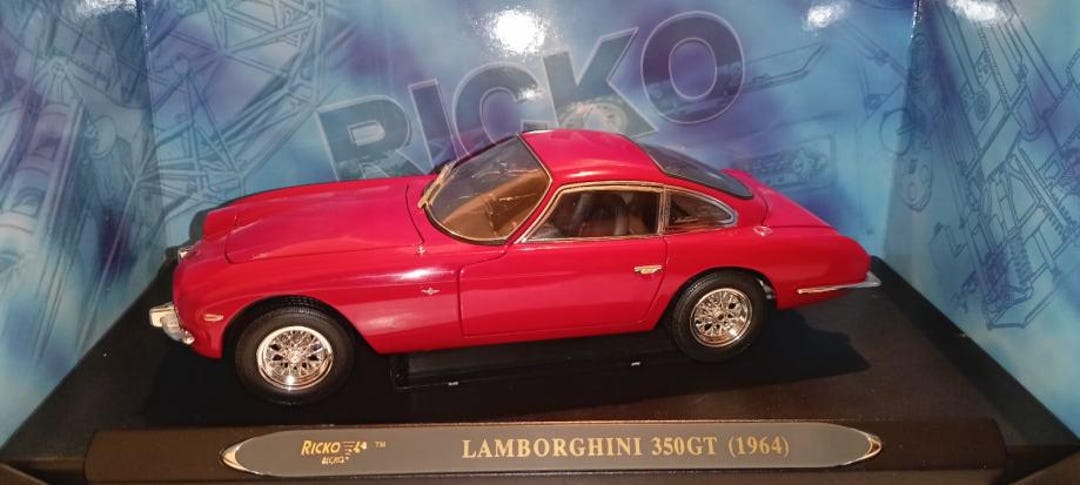 RICKO  ランボルギーニ 350GT(1964)  1/18scale RICKO ランボルギーニ 350GT(1964) 1/18scale Ricko 1964 Lamborghini