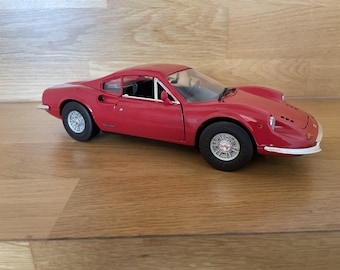 Anson Ferrari 328 GTS (1985) Diecast Model Car - Scale 1/18 - Red